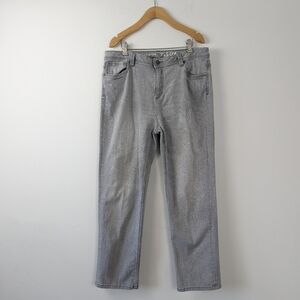 Denver Hayes Light Gray Ankle Jeans